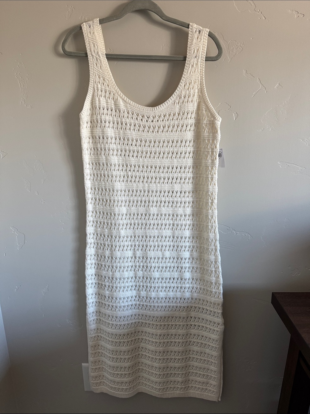 Old Navy summer crochet knit dress. NWT